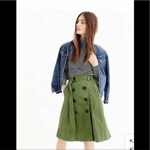 J. Crew midi wrap skirt